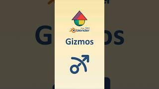 Gizmos - #blender #tutorial #beginner #b3d