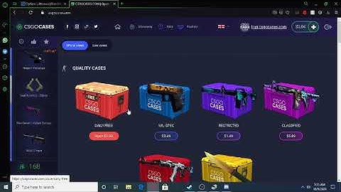 opening daily free cases in csgocases.com untill i get a knife pt.24 (i totaly wasnt mad)