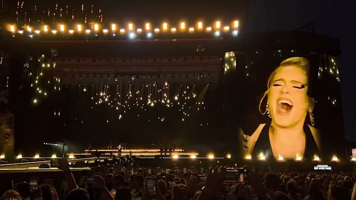 Adele “When We Were Young” LIVE at BST Hyde Park London 7/1/22 - DayDayNews