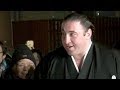 栃ノ心　優勝パレード　春日野部屋前