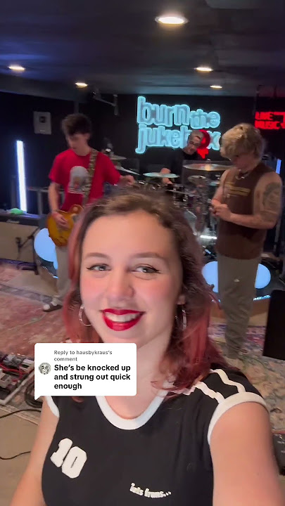 wild that a girl with a bass brings out this much fear in grown men 💋#girlpower #confidence