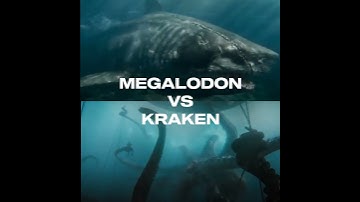 Megalodon vs kraken #shorts