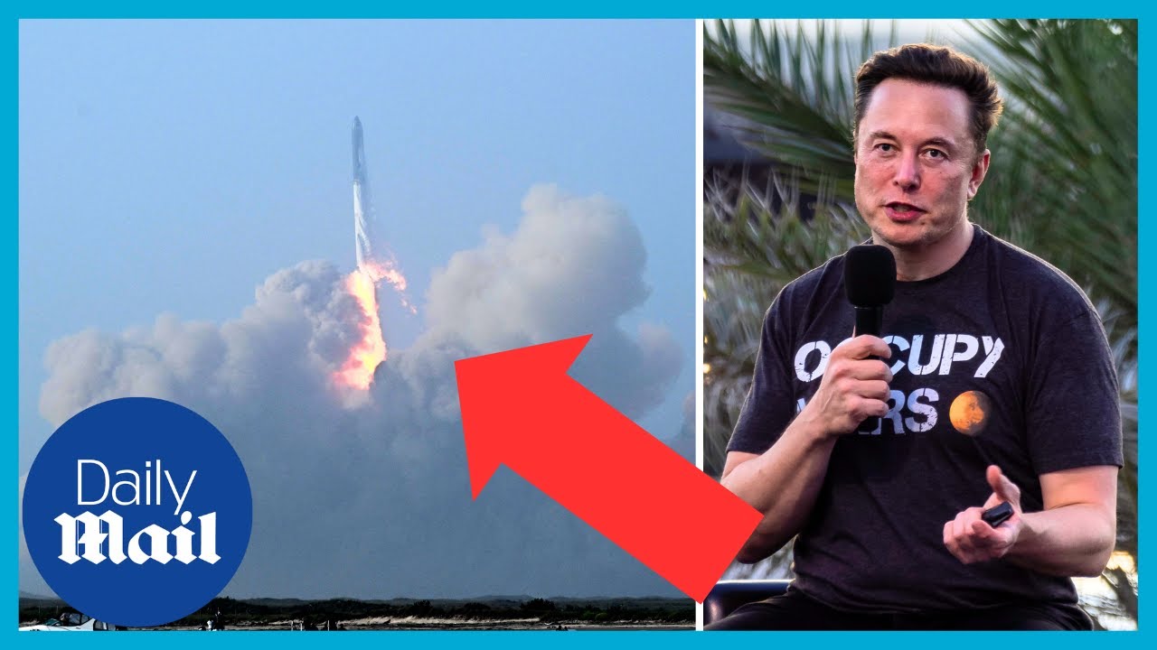 Elon Musk’s Starship rocket explodes minutes into flight when booster fails to separate