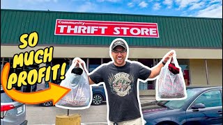 WENT TREASURE HUNTING AT THRIFT STORES AND GOODWILL BINS OUTLET TO FLIP FOR PROFIT ON EBAY