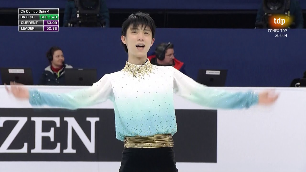 羽生結弦 Yuzuru HANYU JPN SP 2020 4CC - YouTube