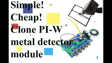 Clone PI-W - Simple and cheap ready-made metal detector module