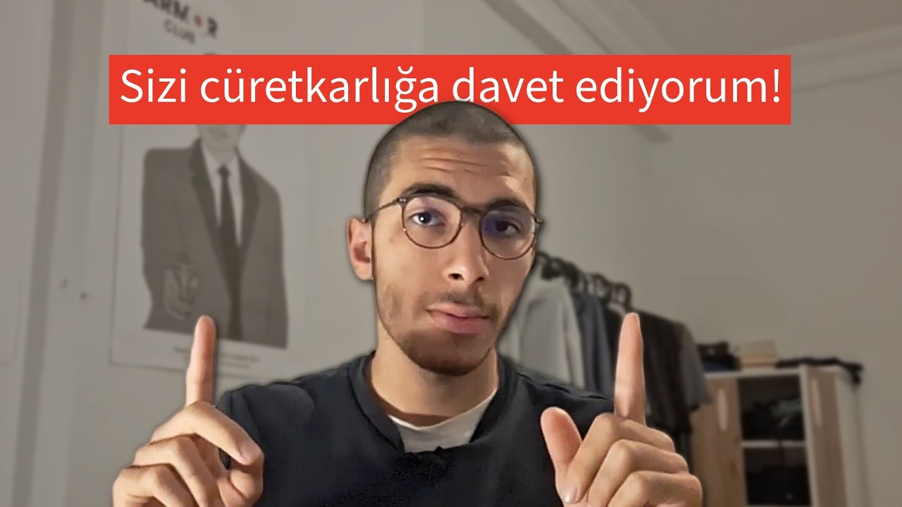 Sadece 1 hayatın var.