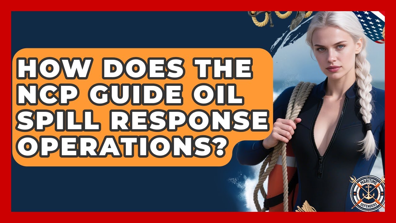 How Does The NCP Guide Oil Spill Response Operations? - Maritime Defenders