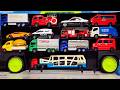 トミカ35台☆1台ずつ坂道を走る!坂道走行テスト ☆ 35 types of Tomica run a slope!! Driving Test
