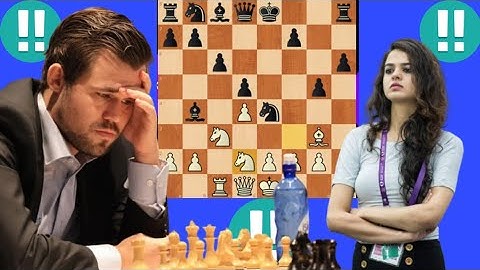 Magnus Carlsen vs Crazy Tania Sachdev 58