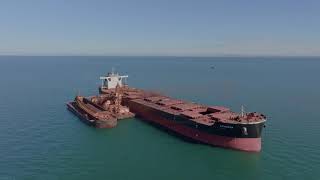 Whyalla Ports Newcastlemax Cape vessel