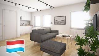 Studio in Luxembourg (-ish) 🇱🇺 op Lëtzebuergesch 33sqm apartment