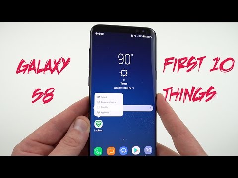 Galaxy S8: First 10 Things To Do After Unboxing!