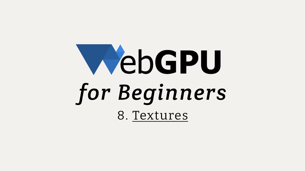 WebGPU for Beginners 08: Textures - YouTube