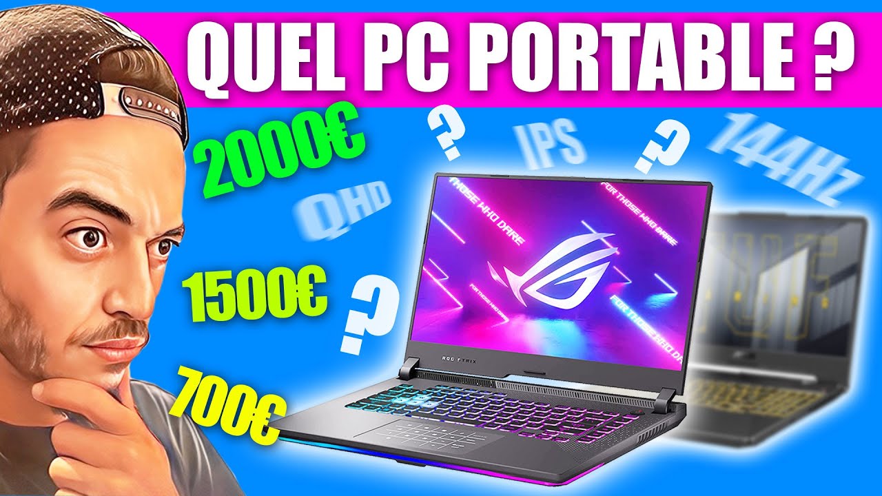 TOP 10 PC PORTABLE GAMER de 700€ à 2000€ - 2022 