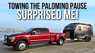 Towing the Palomino PAUSE RV with my F450! Enough Truck?  Find Out!