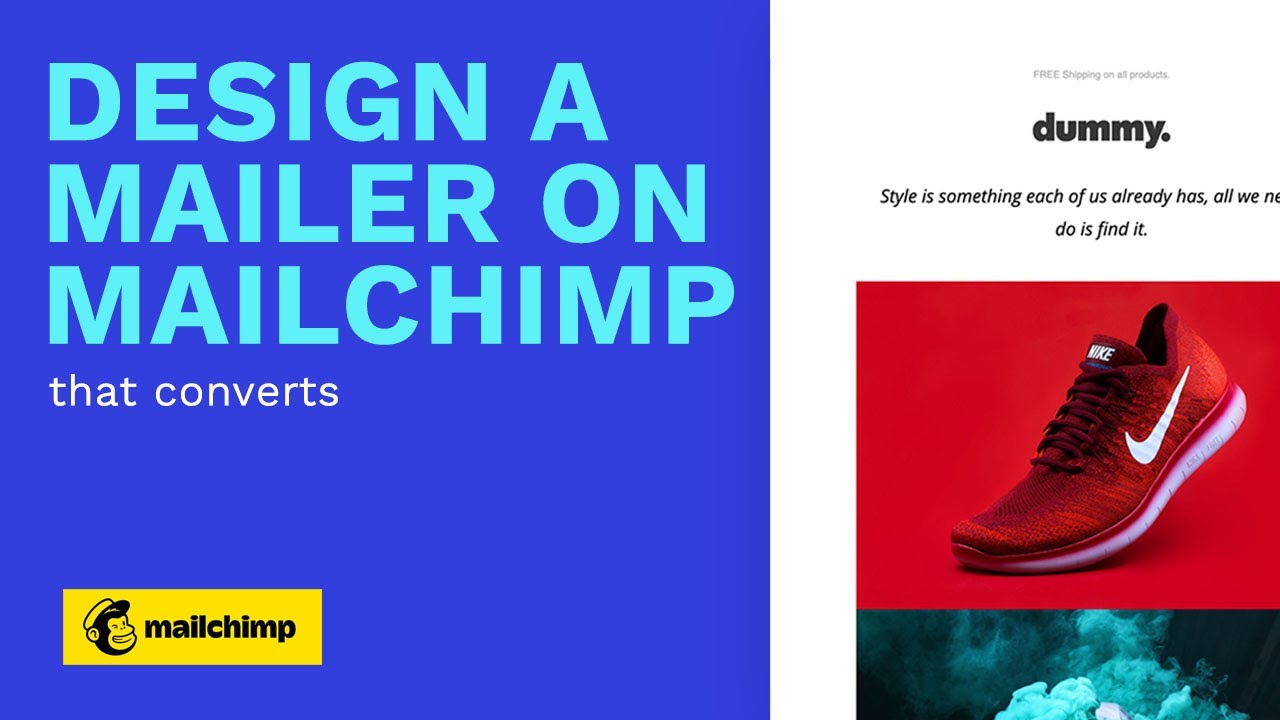 🤑Design a mailer on Mailchimp that converts