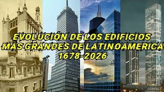 EVOLUCIÓN de los EDIFICIOS más ALTOS de LATINOAMERICA 16782026