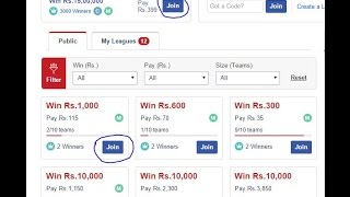 Dream11 | full tutorial(Hindi/English)-how to play? Dont worry | IPL screenshot 4