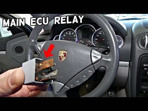 porsche-cayenne-main-ecu-engine-computer-ecm-dme-relay-location-replacement