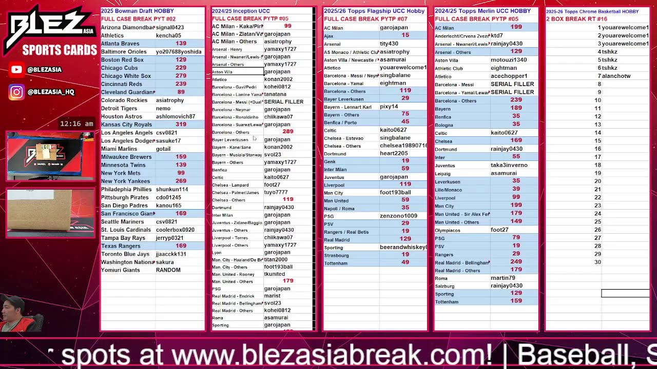 MORE BOWMAN DRAFT WITH KENTO AND NIWA! FIVE STAR, UCC FLAGSHIP, INCEPTION, CHROME BASKETBALL+++!!!