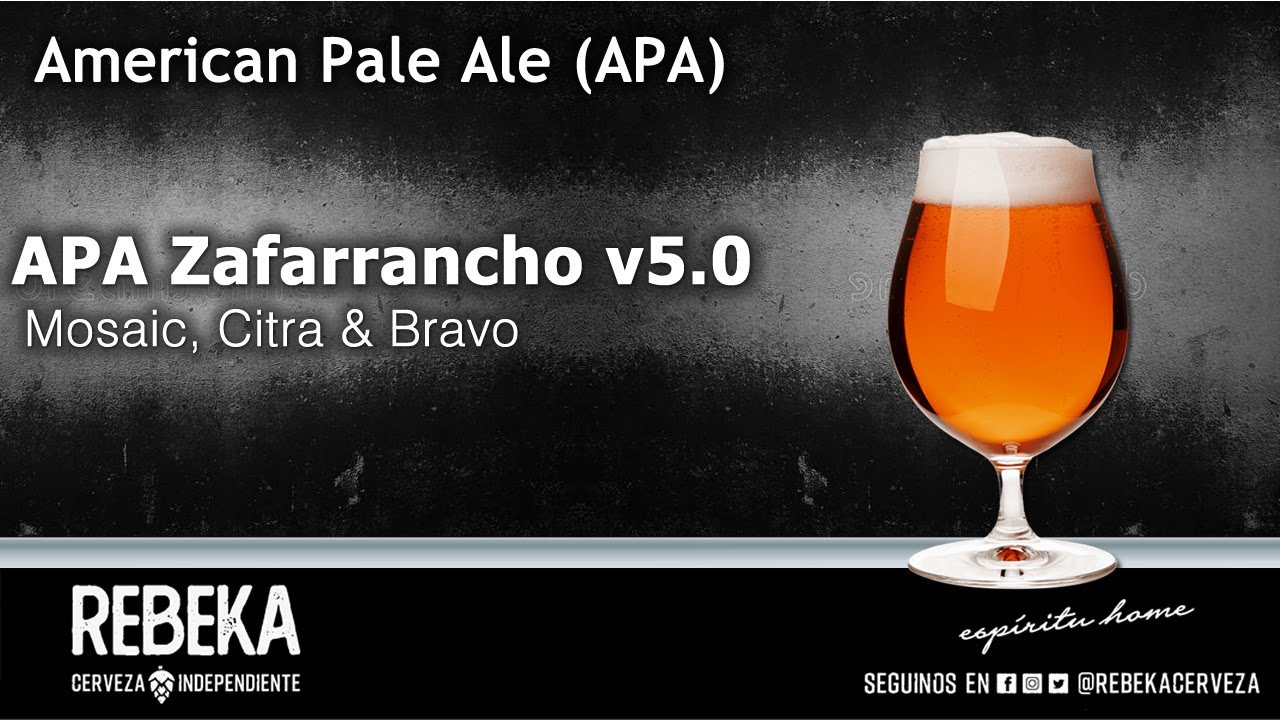 APA Citra Mosaic que la rompe!!  American Pale Ale para camaradería en Festival Somos Cerveceros