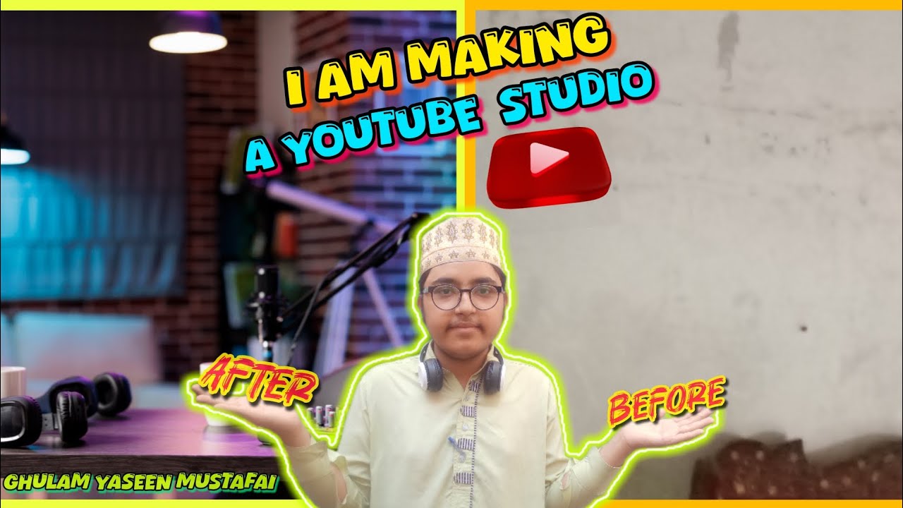 I am making a Studio in home | YouTube studio |Islamic video studio # ...