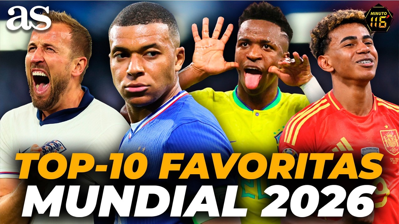 Las 10 SELECCIONES FAVORITAS a ganar el MUNDIAL 2026 según dos EXPERTOS de FÚTBOL