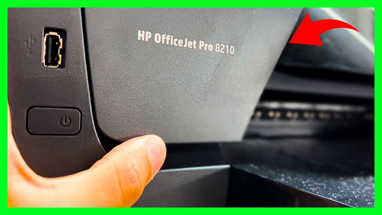 Hp Officejet Pro 8210 Printer