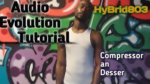 Audio Evolution Tutorial: Compressor and Desser