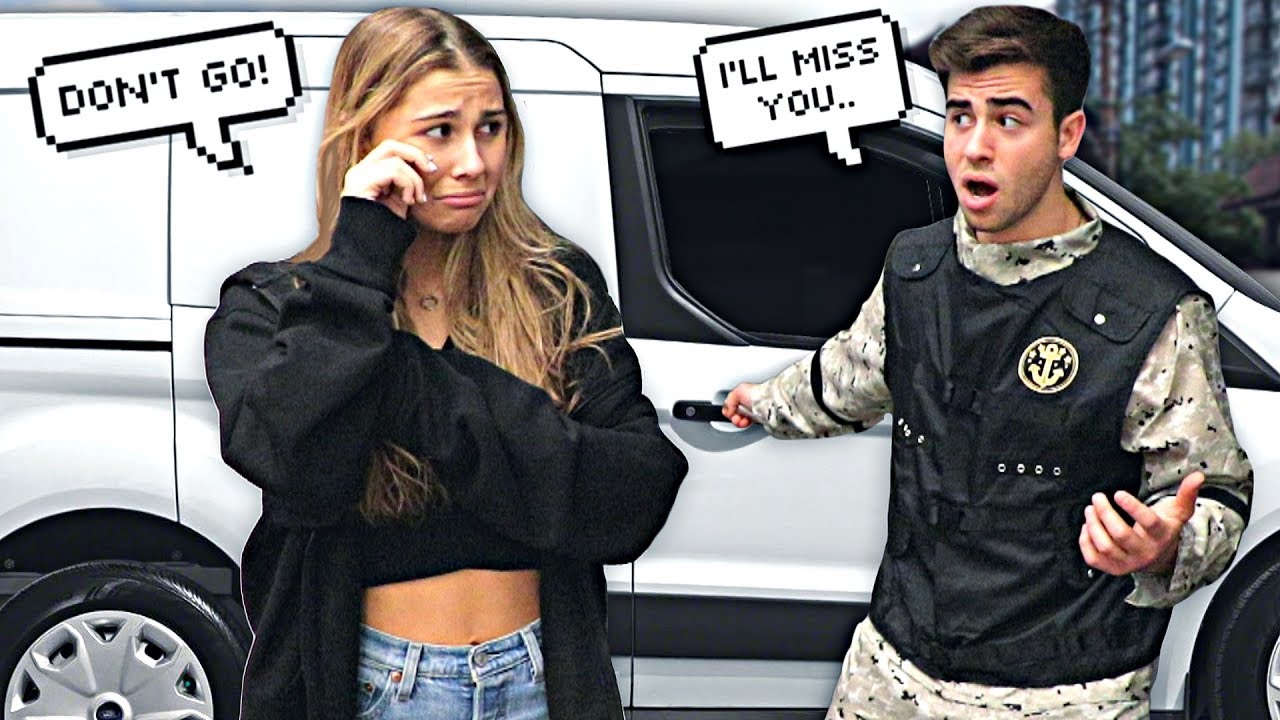 Бросаю девушку, чтобы пойти в армию... (ПРАНК)