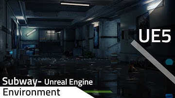 UE5 old Subway Live - 3ds Max - Unreal Engine 5 #Unrealengine5 #3dsmax #gamedevelopement