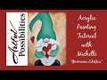 There's 'Gnome-one' Like You - Valentine's Gnome: Step by Step Acrylic Painting Tutorial