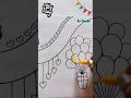 Beautiful Happy New Year Card Drawing 2023 Youtubeshorts Trending Tiktok Viral Shorts 