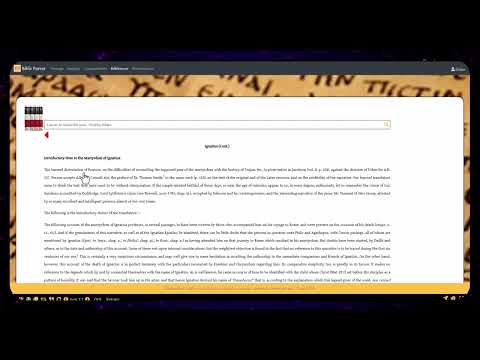 Bible Parser - Les Pères de l'Église