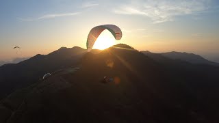 Flirting The Sunset - Paragliding 50% Slowmo From 60Fps - Gopro 7