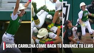 عودةٌ تاريخية 🤯 كارولينا الجنوبية تتقدم بفوزٍ كبيرٍ وتتأهل إلى دوري البيسبول الصغير 🔥 | دوري البي... screenshot 2