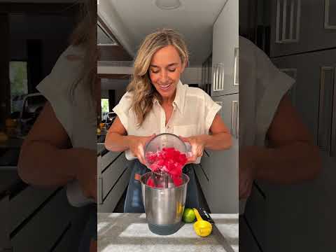 Mi granizado favorito 🍉 #easyrecipes #recetavegana #recetas