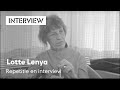 Lotte Lenya, repetitie en interview, Holland Festival 1971