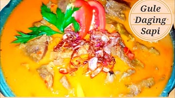 Resep Cara Membuat Gulai Daging Sapi Lezat Mantap