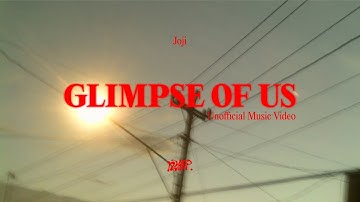 Joji - Glimpse of Us (Unofficial Video) | One year trough Yashica digicam