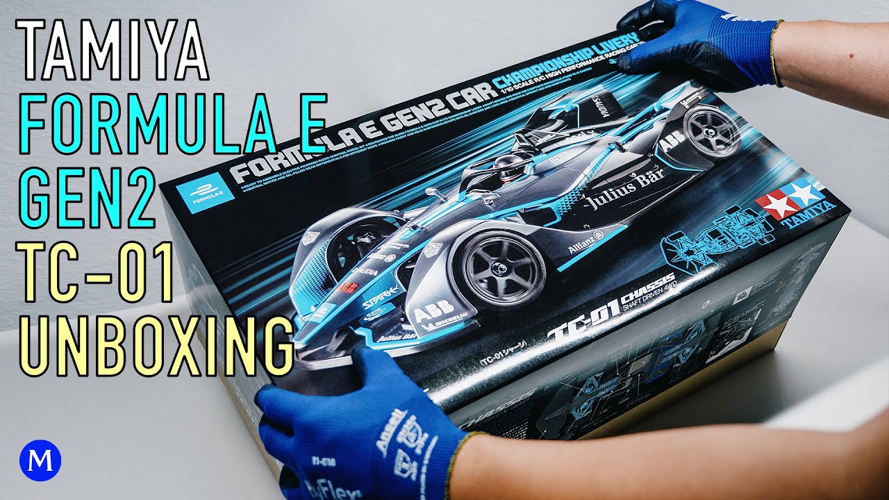 Tamiya TC-01 Build Formula E GEN2 Time Lapse - YouTube