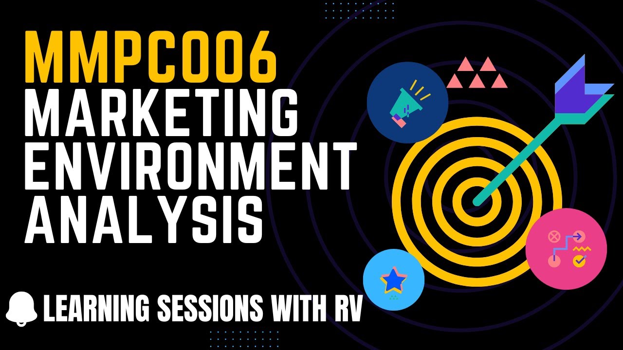 MMPC006 Unit 2 Marketing Environment Analysis | IGNOU MBA TEE Exams | Learning Sessions with RV |