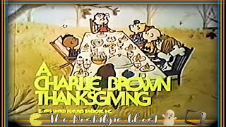 A Charlie Brown Thanksgiving 70s Commercial