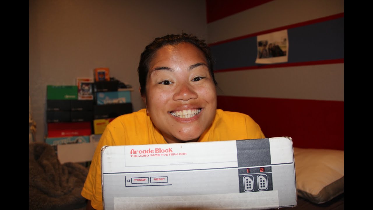 2014 December Arcade Block Unboxing - Drop Box - YouTube