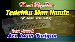 Karaoke Lagu Karo Tedehku Man Nande Tone Cowok