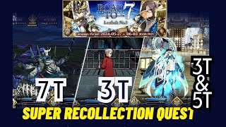 All Quest - Super Recollection Road to 7: Lostbelt No.3 [FGO][Fate/Grand Order]