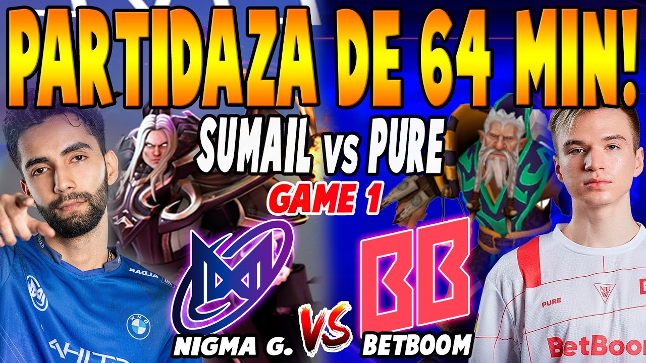 NIGMA GALAXY vs BETBOOM TEAM [GAME 1] BO3 - SUMAIL vs PURE - THE INTERNATIONAL 2025 DOTA 2