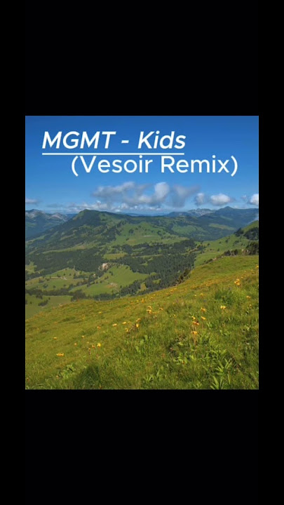 MGMT - Kids (Vesoir Remix) #music #house #electronicmusic #dj #remix #nostalgia #edm #mgmt