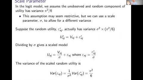 Week 4: Logit Model | Video 7: Properties of Logit Parameters